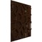 Ekena Millwork 19 5/8in. W x 19 5/8in. H Dublin EnduraWall Decorative 3D Wall Panel Covers 2.67 Sq. Ft. WP20X20DUAMB - alternate 6
